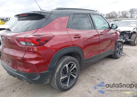 2022 Chevrolet Trailblazer Fwd Rs z USA, uszkodzony, nr VIN KL79MTSL2NB016648